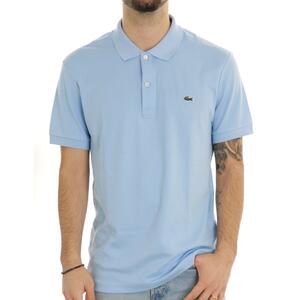POLO IN JERSEY CELESTE